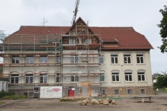 Sanierung des alten Schulgebäudes 2020 Rückseite